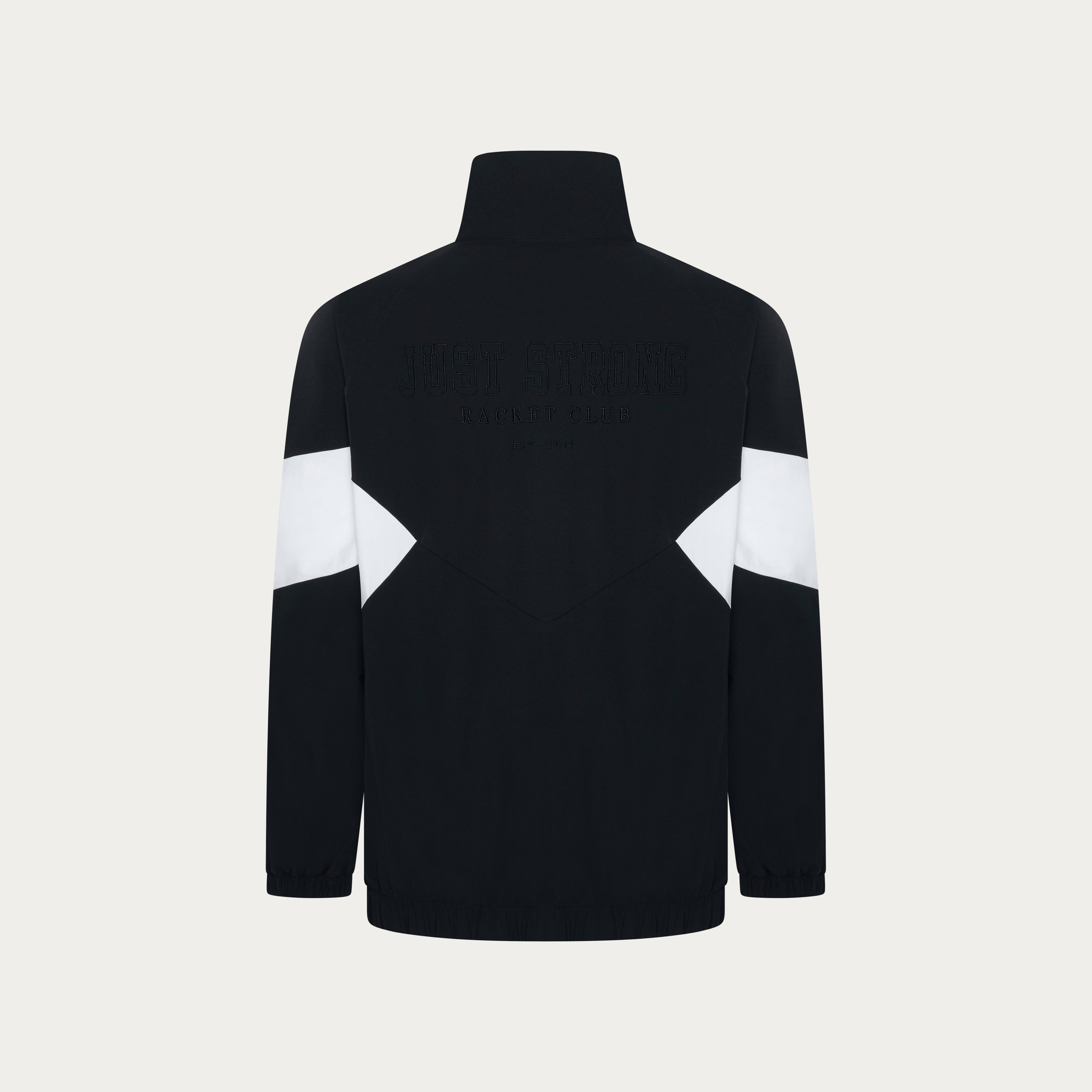 Courtside Track Jacket - Black/White
