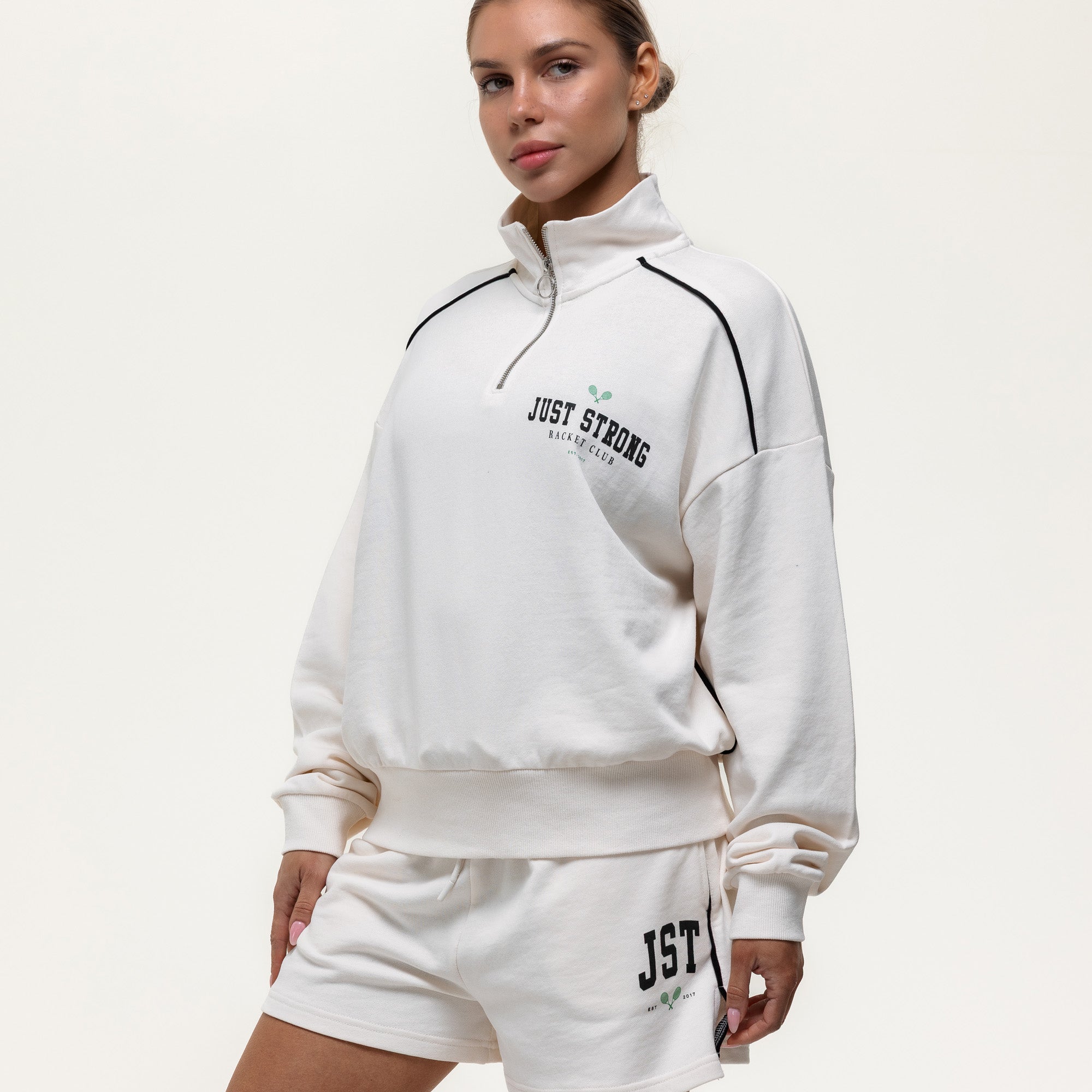 Club House Sweat Short - Off White