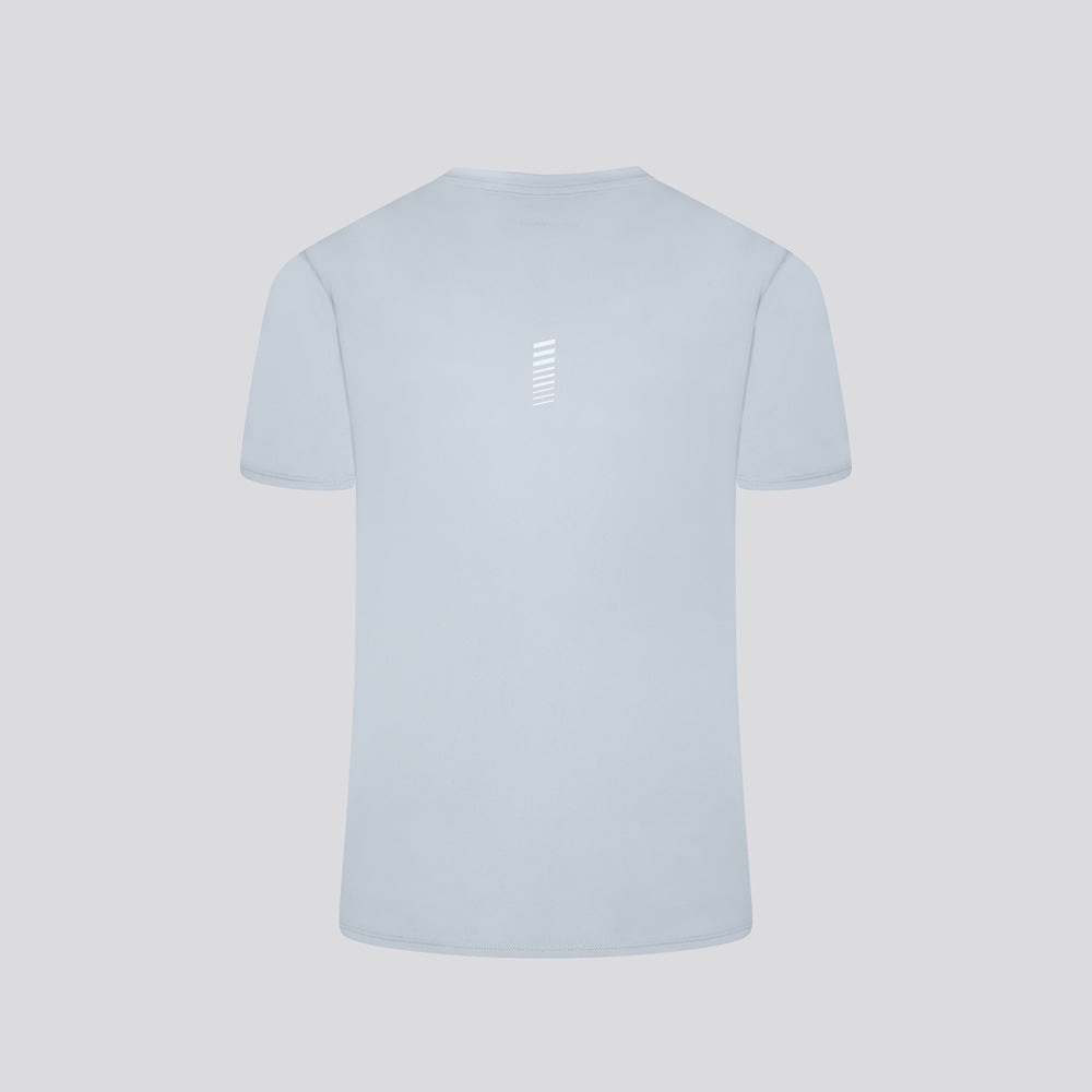 Run Tempo Pocket Tee - Ice Blue