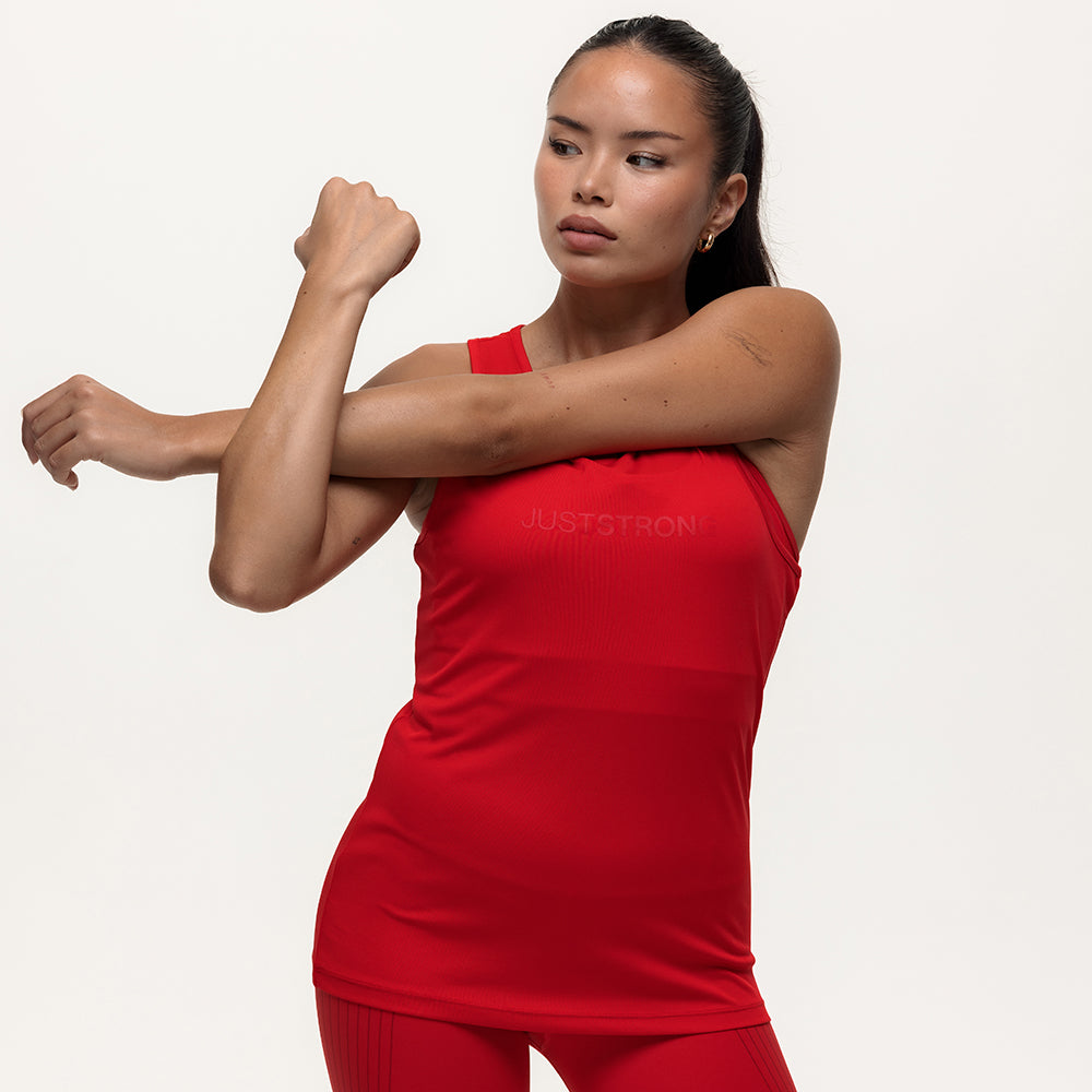 Workout Tank - Ruby Red