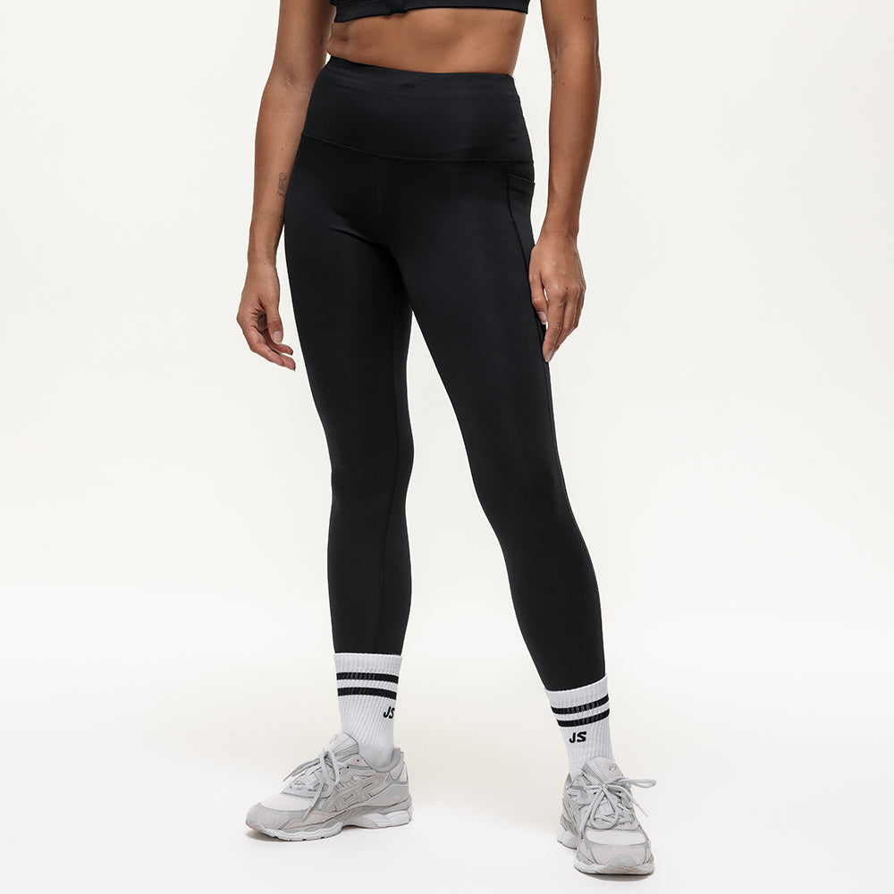 High Rise Genesis Leggings - Black Onyx