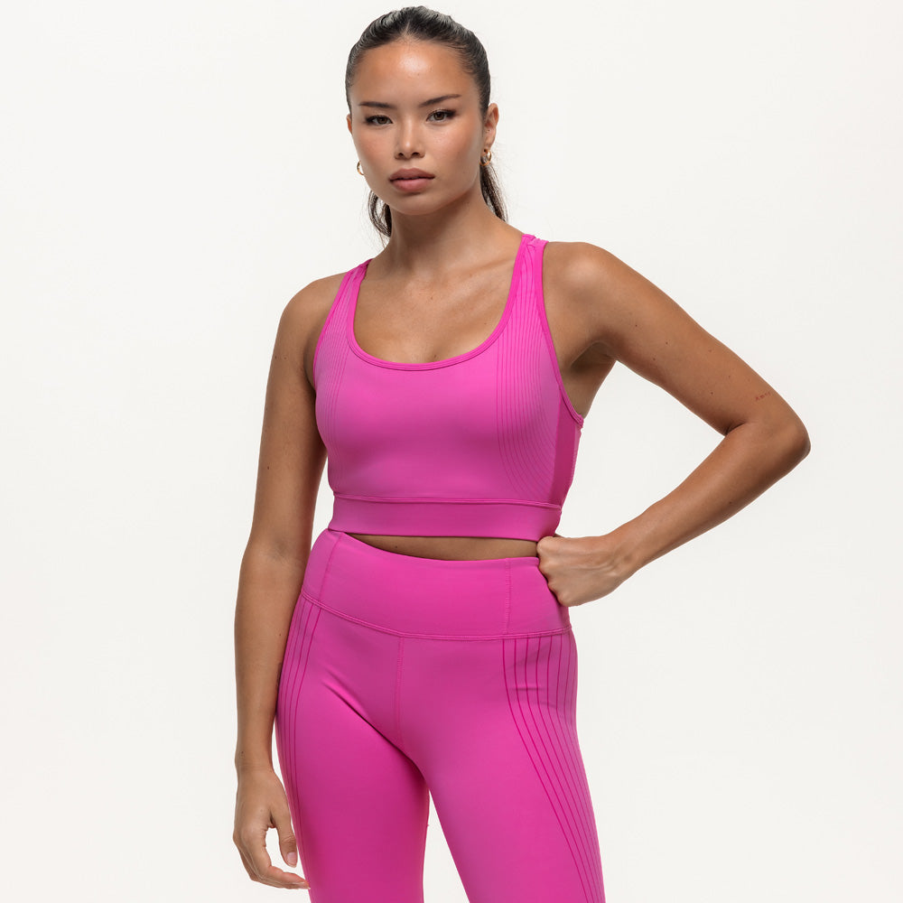 Agility Workout Bra - Fuschia Pink