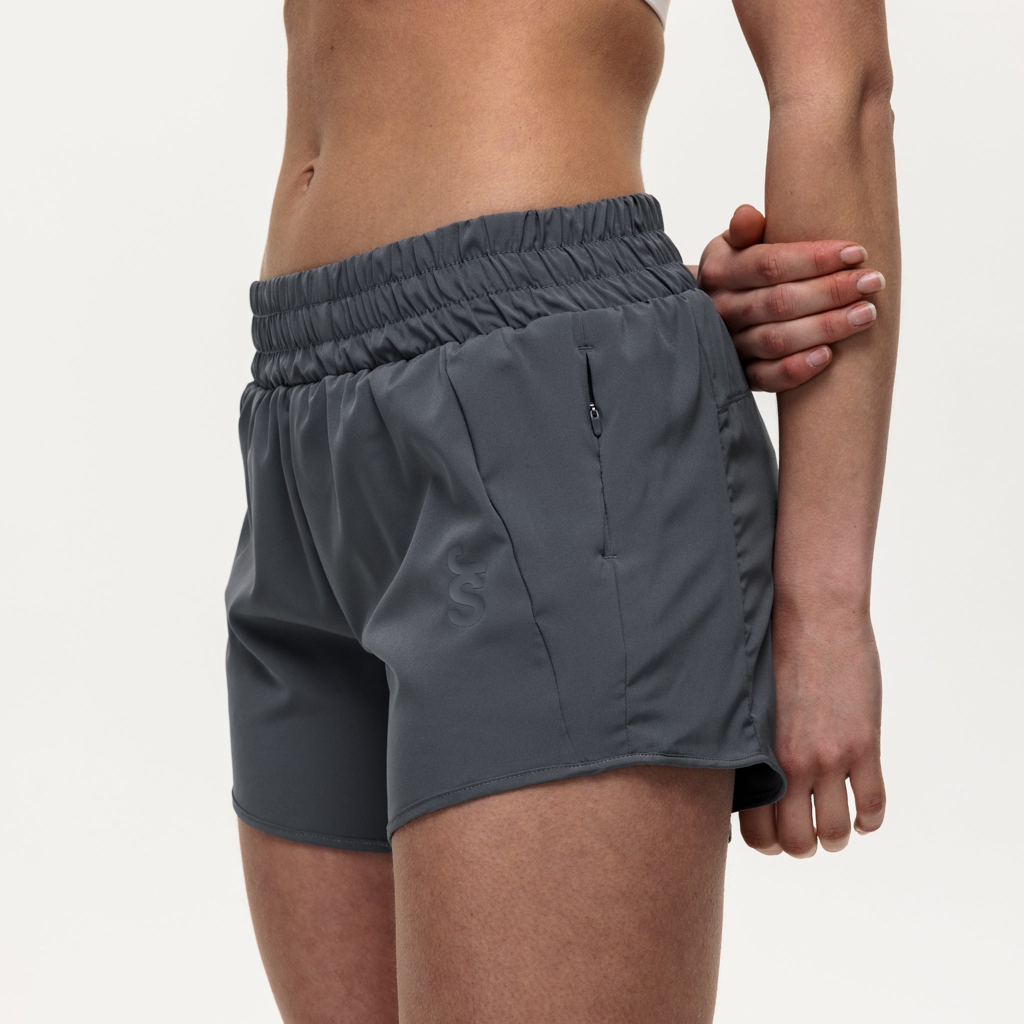 Tempo Lite High Rise Short - Slate