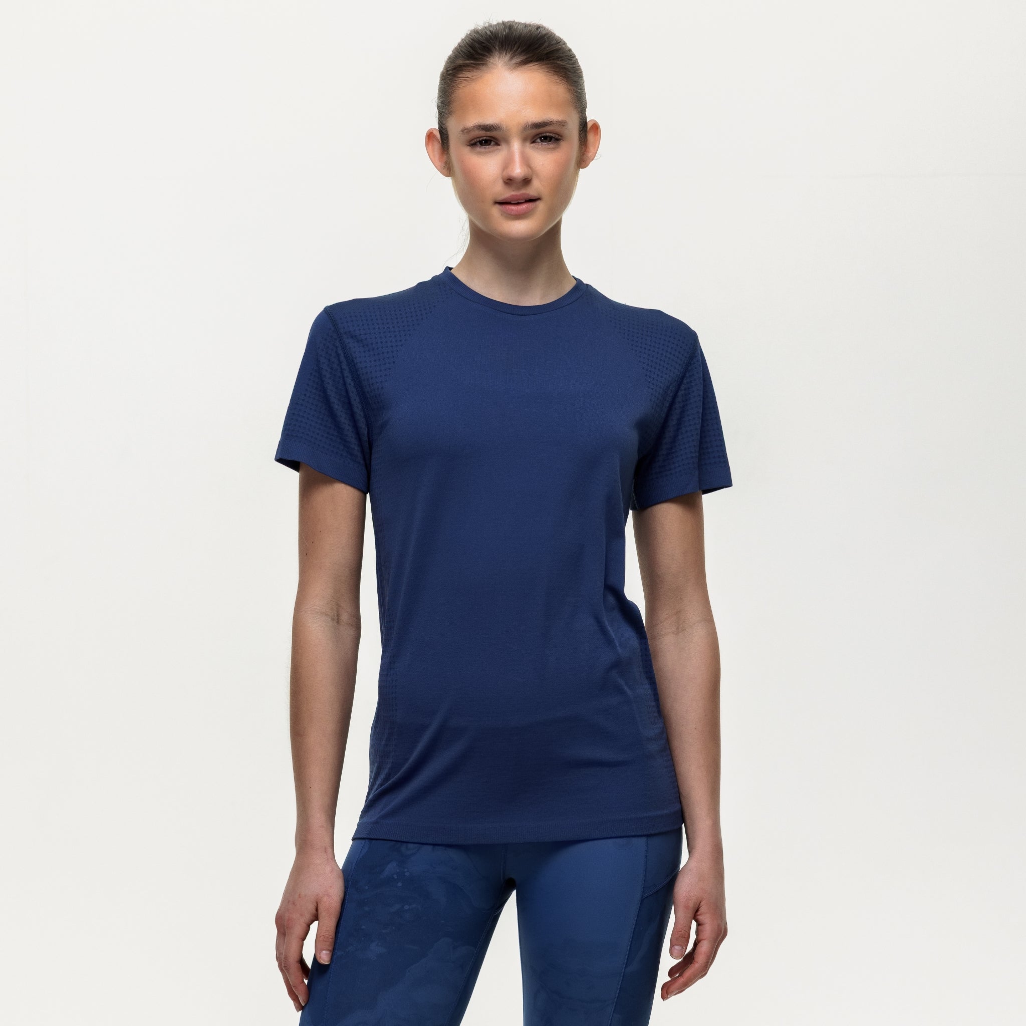 Seamless Performance Training Tee - Indigo