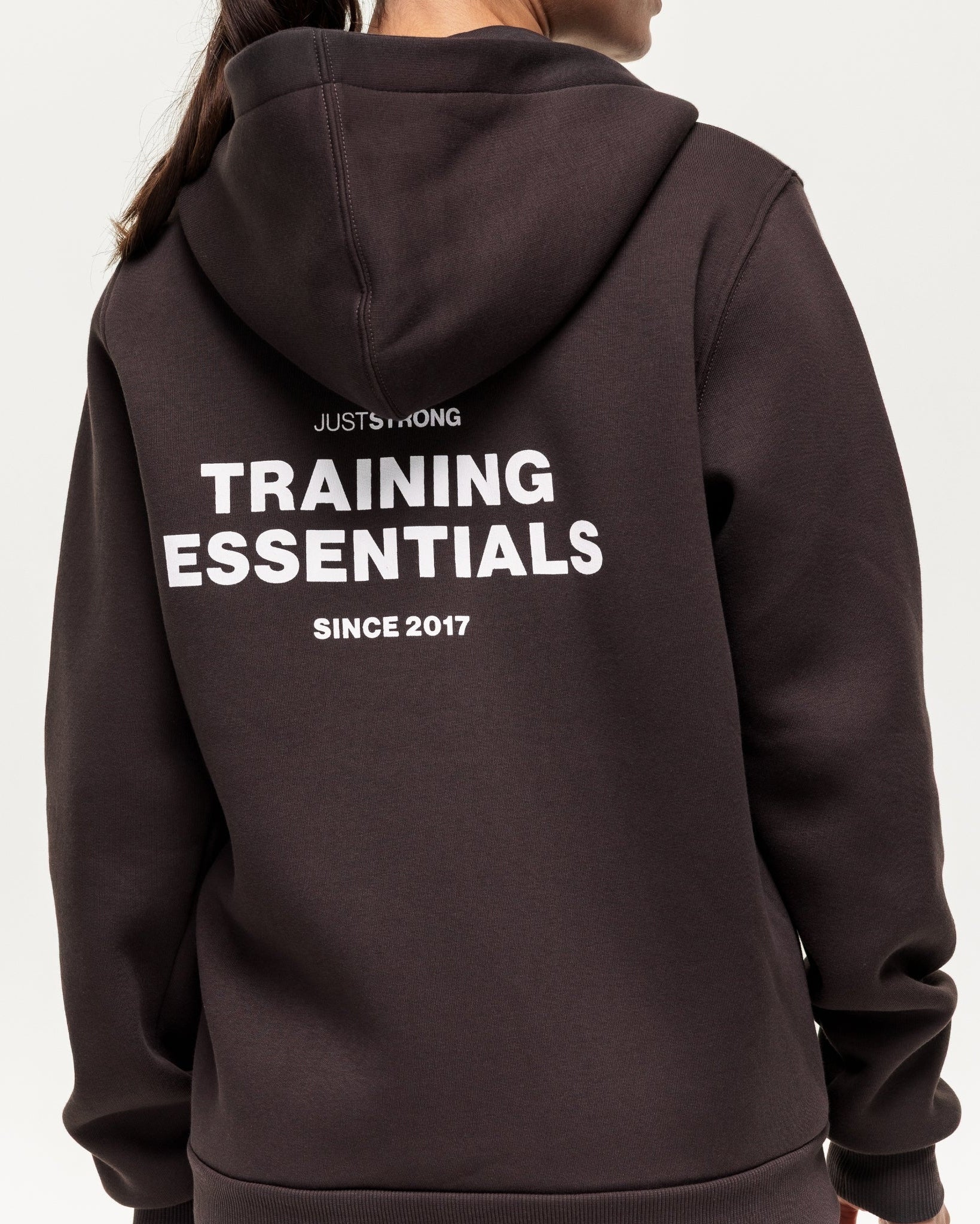 Training Essentials Motion Zip Hoodie - Cocoa
