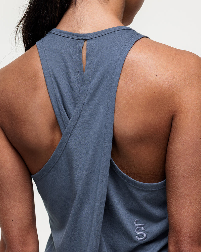 Chandra Tie Tank - Graphite